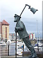 Whimsical Statue, Swansea Marina