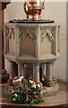 St Peter, Broad Street, Ely - Font