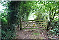 Gate on the Tunbridge Wells Circular Path north of Pennington Rd, Southborough