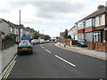 Looking westwards along Battenburg Avenue towards London Road