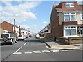 Looking eastwards from Randolph Road along Compton Road