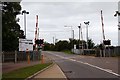 Level crossing at Bow Brickhill Station