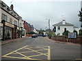 High Street junction with Station Road, Budleigh Salterton