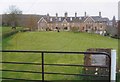 Row of houses in Pleasley Vale, Derbyshire