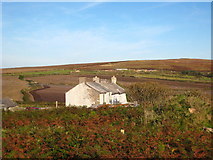 SW3932 : Farm cottages on the edge of Botallack Common by Rod Allday