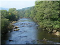 River from Llangynidr bridge