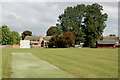 Cricket pitch south of Model Village