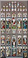 TQ3381 : St Andrew Undershaft, St Mary Axe, EC2 - Window by John Salmon