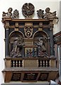 St Andrew Undershaft, St Mary Axe, EC2 - Wall monument