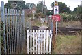 Level crossing on Thruxted Lane