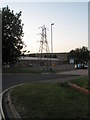 Pylons within Rolls Royce in Northarbour Road