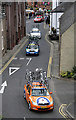 The 2009 Tour of Britain Cycle Race in Melrose