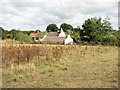 View across empty pastures