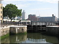 The lock at South Dock