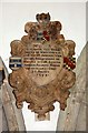 All Saints, Writtle, Essex - Wall monument