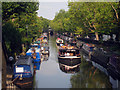 Boats on the Regents Canal, Paddington