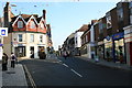 Blandford Forum street junction