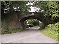 Railway bridge at Birch Green