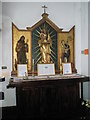 Devotional area within Sacred Heart RC Church, Fareham