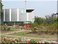 TQ3776 : Brookmill Park: rose garden by Stephen Craven