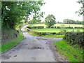 Junction of Parkrow Road and Caugheys Road