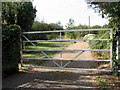 Lingwood station - entrance to former goods yard