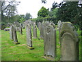NU1019 : Graveyard Church of St Maurice, Eglingham by Les Hull