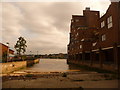 Isle of Dogs: slipway on the Thames