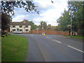 Road junction at Heather