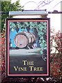 Sign for the Vine Tree, Frome