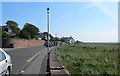 Looking south down The Parade at Neston