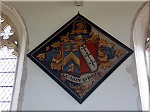 TG1939 : St Margaret of Antioch, Norfolk - Hatchment by John Salmon