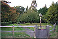 Village Garden & Sign, Crockham Hill