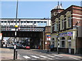 Deptford Station above Deptford High Street, SE8