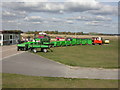 Hengistbury Head, land trains