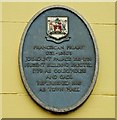 Plaque, Carrickfergus Town Hall