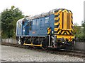 Diesel shunter at the National Railway Museum