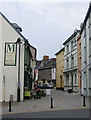 Approach to Market Street, Brecon