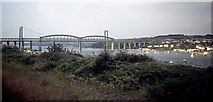 SX4358 : Tamar bridges from Saltash by John Rostron