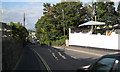 Lower end of Mount Pleasant Road, Dawlish Warren