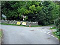 Road junction at Hopebeck