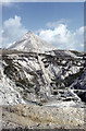 China clay spoil heaps in the eighties