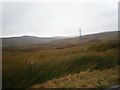 NH6497 : Power lines crossing moorland near Sallachy by Sarah McGuire