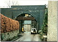 Railway bridge, Queen Street, Chedworth from the Seven Tuns  side just  prior to demolition