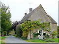 Cotswold house with Wisteria