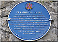 Blue Plaque, Plymouth House - Llantwit Major