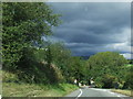 Approaching Alvington and Stormy Weather.