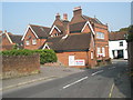 Approaching the junction of Shore Lane and Bank Street