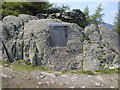 NY2415 : Castle Crag Summit by Shaun Ferguson