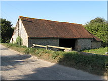 TQ1210 : Barn near Pest House by Dave Spicer
